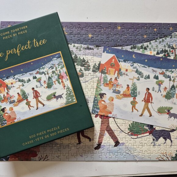 500 Piece "the perfect tree" Jigsaw Puzzle - Picture 5 of 6